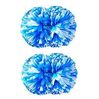 Lot De 2 Pompons De Pom-pom Girl Avec Poignée Rigide Pour Fete Danse Ecole Jeux Sportifs Esprit D Equipe  Dore