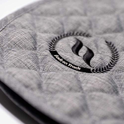 Back on Track Welltex® Haze Collection Dog Rug Hundemantel grau oder braun (74 cm, grau Melange)