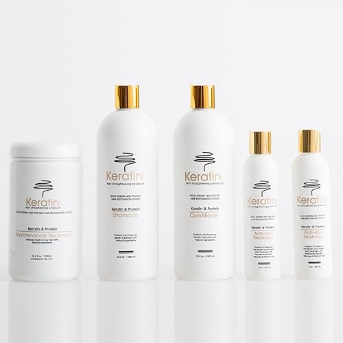 Deluxe oro Queratina Activador Tratamiento 5piezas