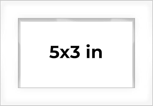 Vista 104 de Caja de sombra de 20 x 8 pulgadas, marco contemporáneo blanco – Tamaño interior 20 x 8 x 1 pulgada de profundidad – Este marco blanco está hecho