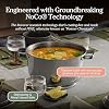 Our Place Titanium Perfect Pot Pro | 6.75 Qt Stock Pot with Lid & Silicone Spoon | PFAS-Free Nonstick, Fully-Clad Tri-Ply Stainless Steel & Aluminum | Induction & Oven-Safe up to 1000°F | Chrome #2