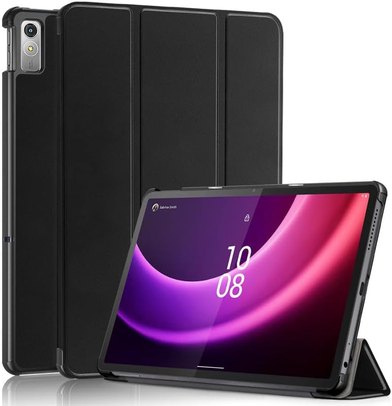Robustrion Cover for Lenovo Tab P11 2nd Gen 11.5 inch Cover Case, Flip Stand Cover Case for Lenovo P11 2nd Generation Tablet 11.5 inch (ZABG0285IN) TB-350FU [Supports Auto Sleep Wake] - Black