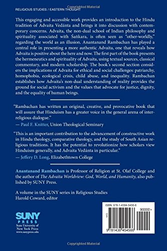 A Hindu Theology Of Liberation: Not-Two Is Not One (Suny Series In Religious Studies) #TOP1