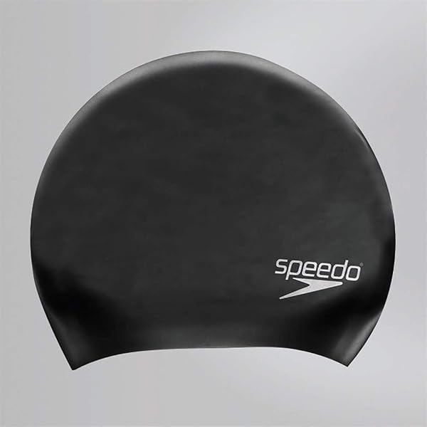 El gorro de natación Speedo para pelo largo ofrece comodidad y protección al nadador.