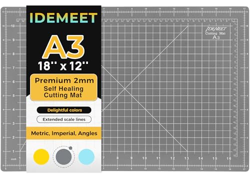 Premium Self Healing Cutting Mat 18'' x 12'', A3...