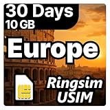 [SIM kit] Europe SIM Card | 30DAYS 10GB | UK,...