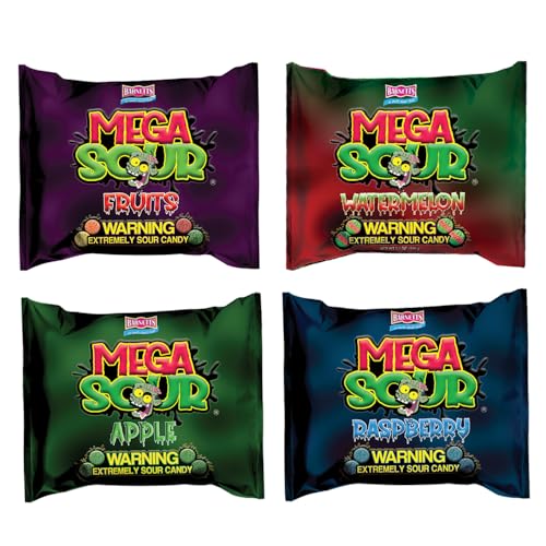 Barnetts Mega Sour Candy 4 Pack – Handmade British Sweets – Raspberry, Apple, Watermelon & Fruits – Gift or Party Treat (104g x 4) - image 4