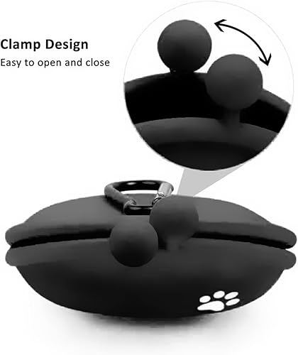 Miniatura 3 de Qpuppy - Bolsa de entrenamiento para perros pequeños, portátil, a la moda, bolsa de golosinas para entrenamiento de mascotas, monedero, bolsa de