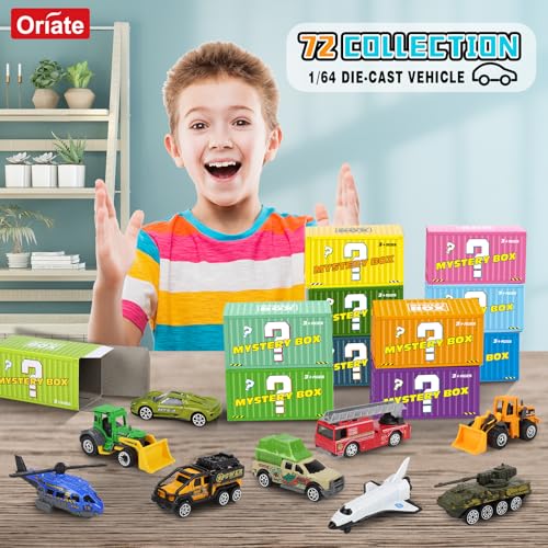 Calendario de Adviento 12 coches mini metal 1:64 miniatura 5