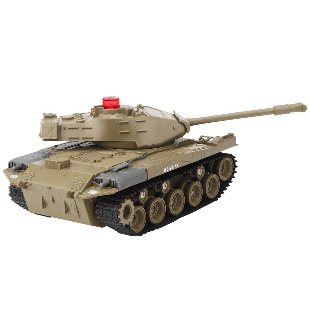 RC Tank, Remote Control Tank Remote & App Controlled Vehicles Cars Vehicle Toy Vehicle Model Toy Children Gift(Green)