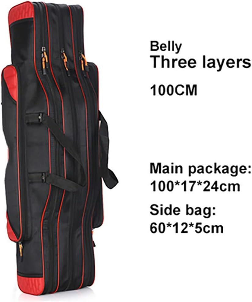 Lightweight Fishing Rod Bag Large Capacity Waterproof Multifunctional Tackle Equipment