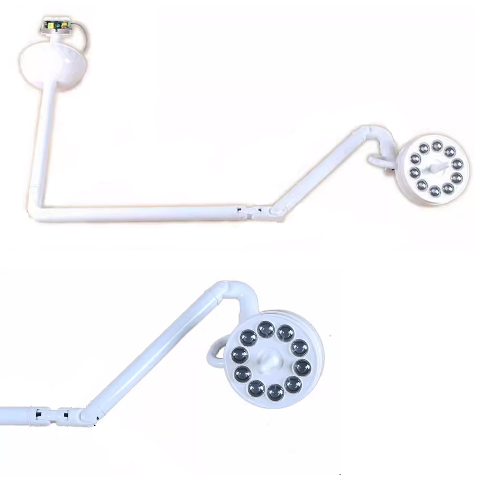 Lampada da Soffitto a LED, Lampada da Visita per Chirurgia Dentale, Lampada Scialitica Dimmerabile, Lampada da Visita Medica, per Ginecologia, Ambulatoriale, Stomatologia