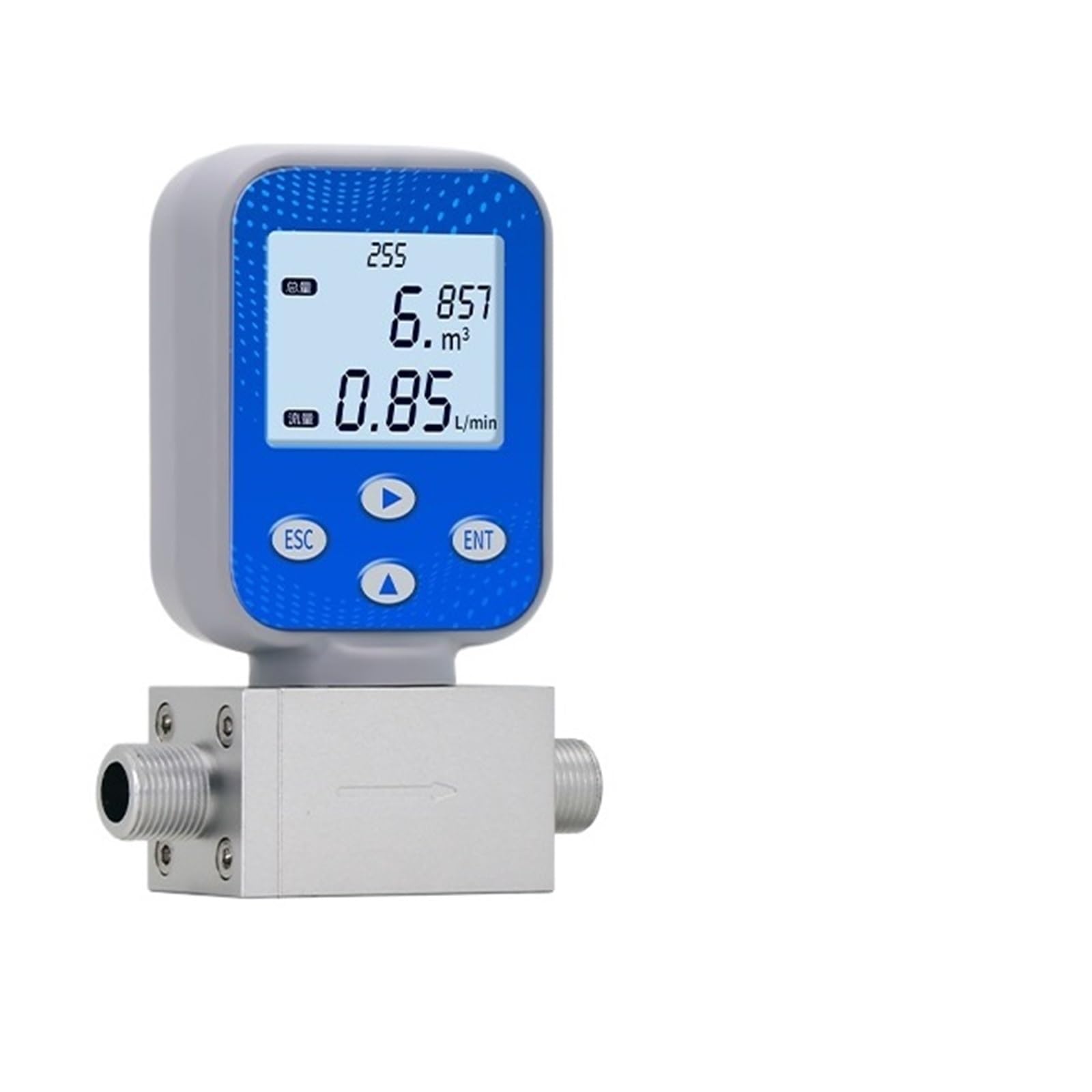 BALYDLUL Flow Cumulative Flow Display Wide Range Flowmeter(DN15)