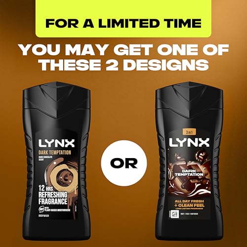Lynx Dark Temptation Shower Gel 12 hours of irresistible smell 6x 225 ml - Image 6