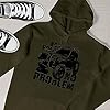 Dead Set Studio Off-Road 4X4 Men's Hoodie - Four Wheel Drive - No Road No Problem - Classic Car Series OLIVE GREEN SIZE XXL #1