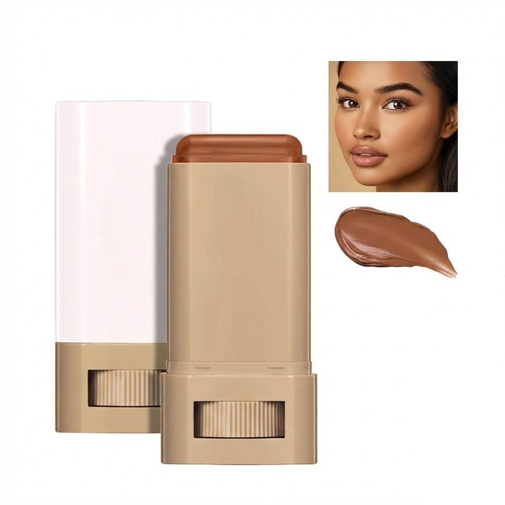 Beauty Balm Serum Enriched Skin Tint Stick – Face Tint Balm Foundation with Serum Benefits, Buildable Coverage, Moisturizing Concealer Stick for Glowing Skin & Flawless Finish (03 Warm Honey)