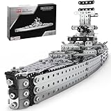 BYTEWAR 3D Metal Puzzle Erector Set - 1188 Piece Military Model Building Set for Boys, Adults, and Men - Perfect Christmas Birthday Gift