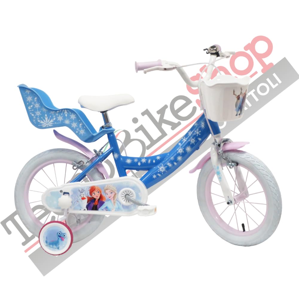 Tecnobike Shop Vélo Fille Vélo Denver Albri Frozen - Taille 14 pouces