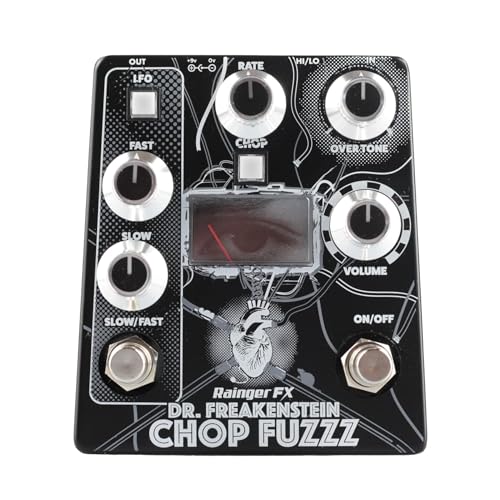ギターエフェクター ファズ raingerfx drfreakenstein Amazon | Rainger FX/Dr. Freakenstein Chop Fuzzz Mad Chop