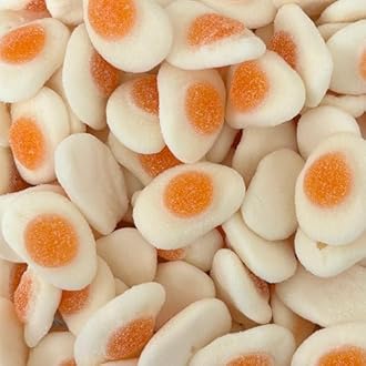 Fizzy Fried Eggs 500g Share Bag by The Gourmet Sweet Company