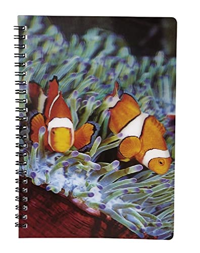 Ravensden 3D-Notizbuch, Clownfisch, 21 cm Cover
