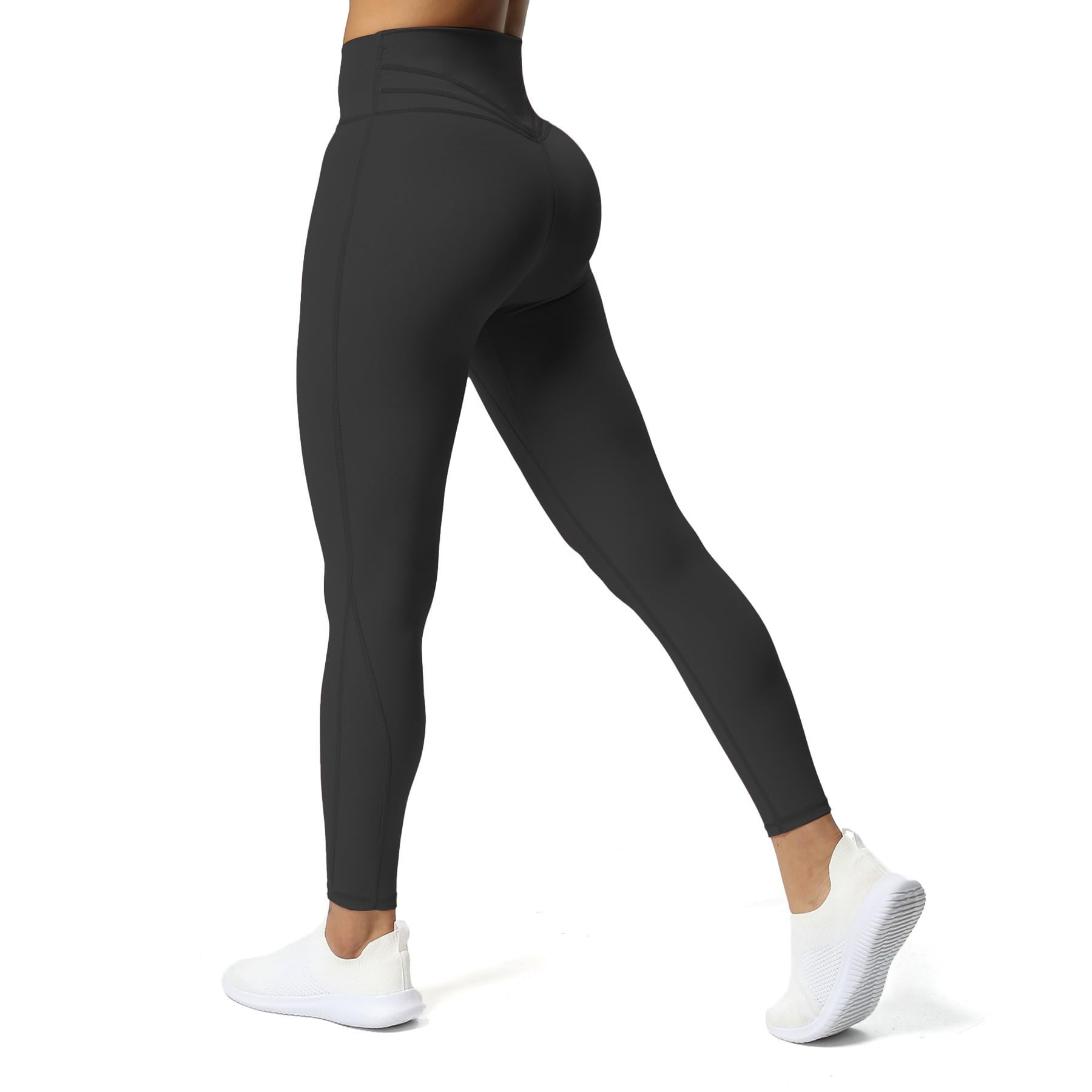 Aoxjox High Waisted Workout Leggings for Women Trinity Yoga Pants 26.5"Aoxjox High Waisted Workout Leggings for Wo…