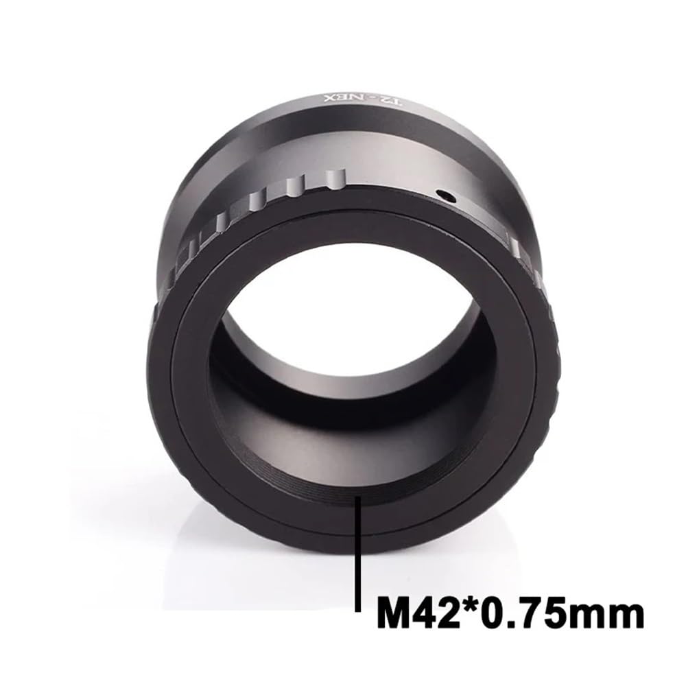 Adaptador de cámara sin Espejo for telescopio, Anillo en T, Tubo extensión Adaptador Montura 1,25" Piezas para telescopio astronómico