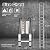 15.5 Ft Telescoping Ladder, SocTone Aluminum with Non-Slip Feet, 330lbs Max Capacity, Collapsible Ladder with Hooks for RV or Outdoor Work