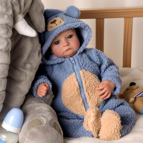 Muñeco Reborn Bebé Realista para Niños 17 Pulgadas miniatura 5