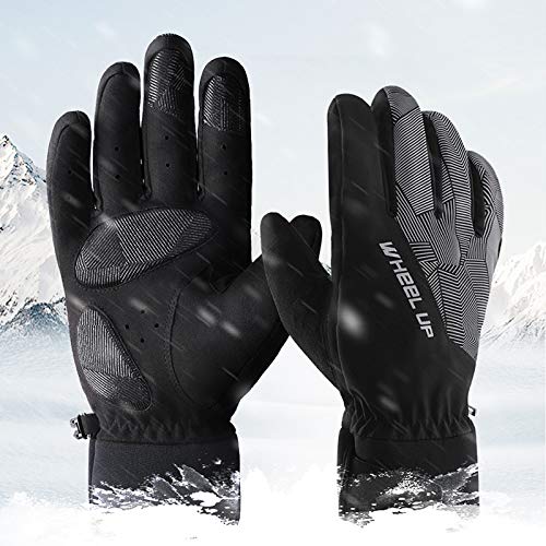 Luvas, Romacci Luvas de inverno Luvas à prova d'água à prova de vento Luvas de snowboard quente Luv
