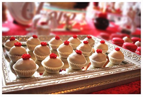 Fantasybear Rose Silicone Mold,Small Soap Clay Fimo Chocolate Sugarcraft Baking Tool Diy Cake Silicone Mold For Baby Shower Party Birthday Party Cake Decoration (Small Rose Mold) #TOP2