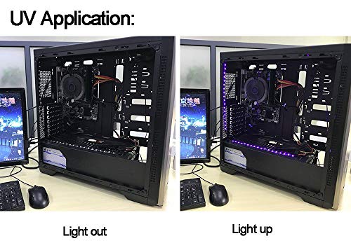 Onewatt PC LED Light Strip Flessibile per Computer...