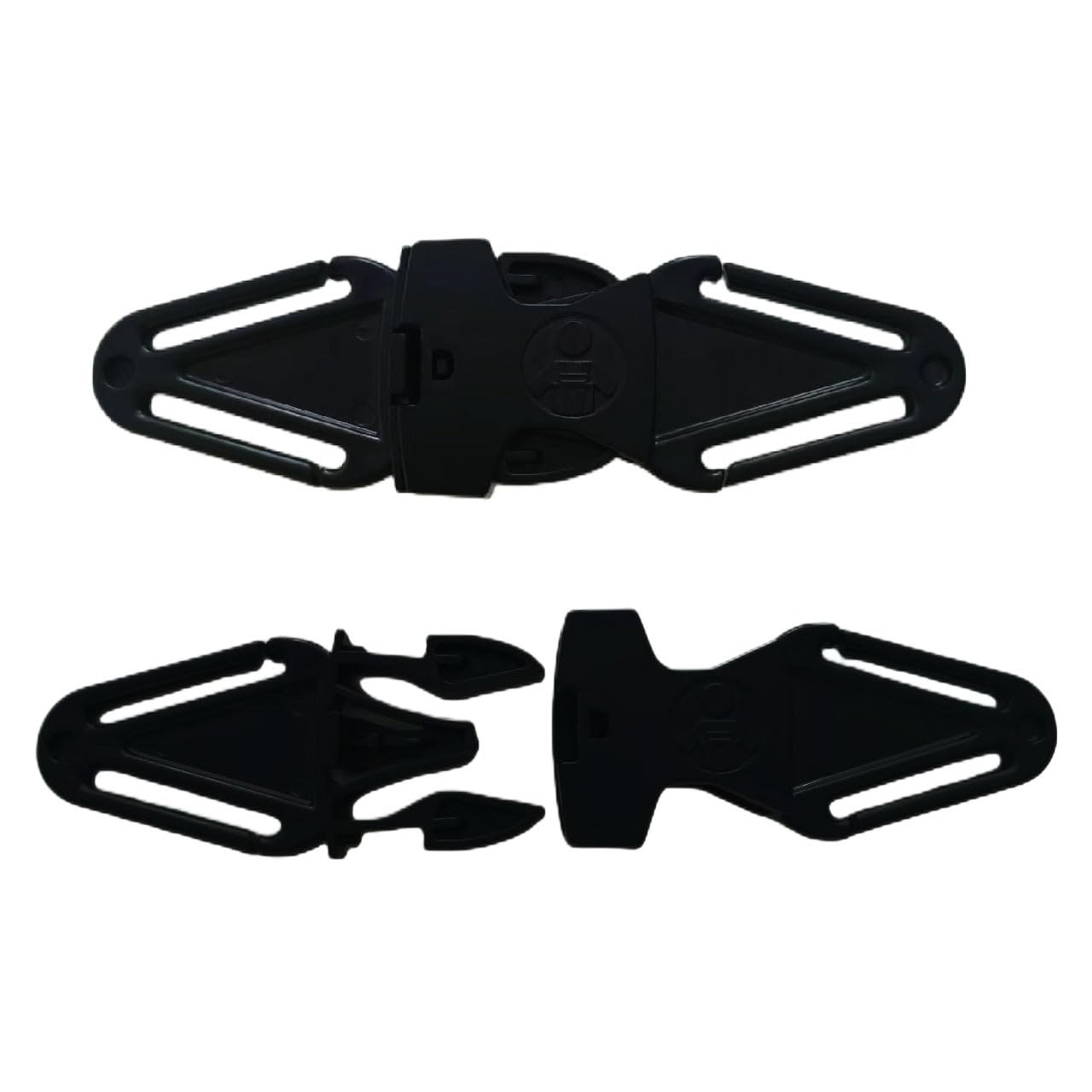 2 Clips de Seguridad para Silla de Coche Infantil, Hebilla de Seguridad para Silla de Coche, Clip de Seguridad para Cinturón de Seguridad Infantil, Extensor de Cinturón de Seguridad