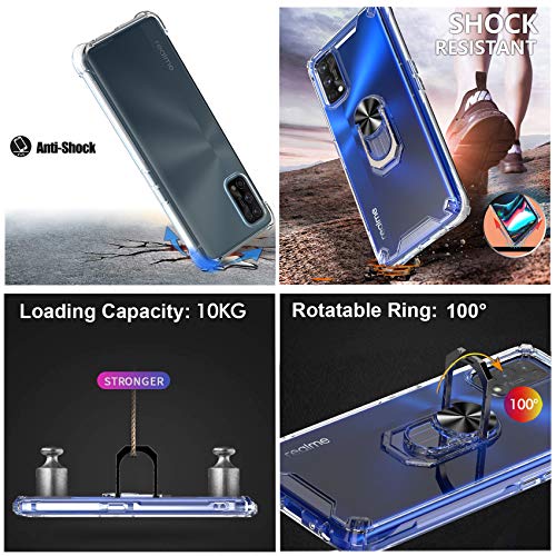 Milomdoi [4 unità] 2 PCS Cover per Realme 7 PRO +