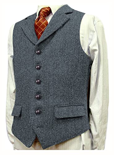 Morain Gilet pour Homme, Bleu Cover