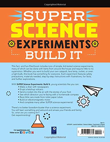 Super Science Experiments: Build It: Build Rockets And Racers And Test Energy Forces! (Volume 2) (Super Science, 2) #TOP1
