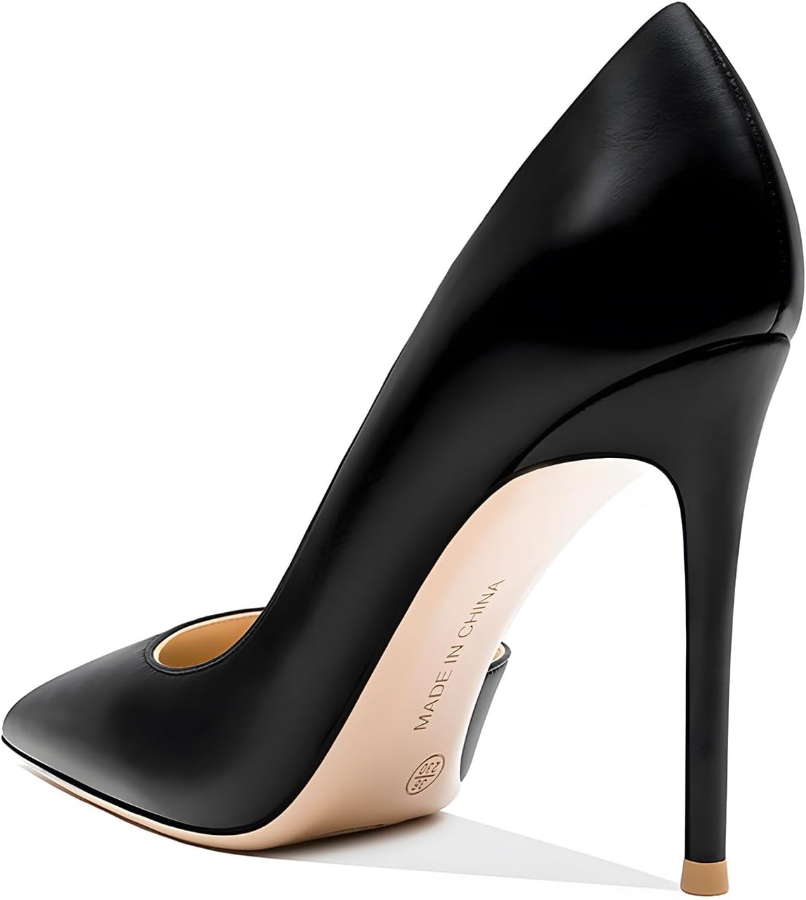 Women's 3.9 Inch Pumps Pointed Toe Stiletto Heels Shallow Mouth High Heels Party Night Club Wedding Dress Shoes - Image 6