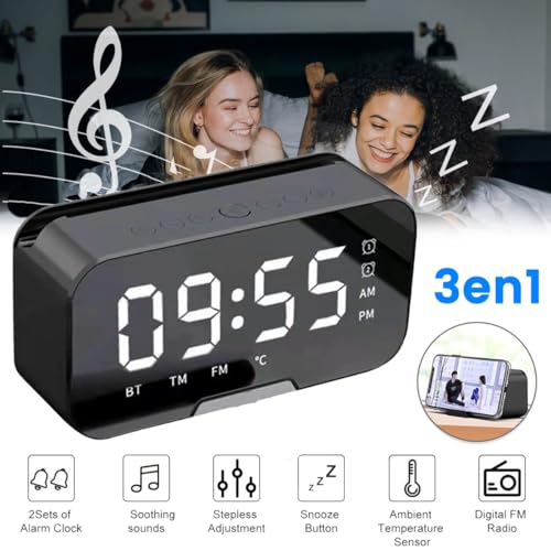 Relojes Despertadores, Home despertadores digitales Marca JUOPLD (2)