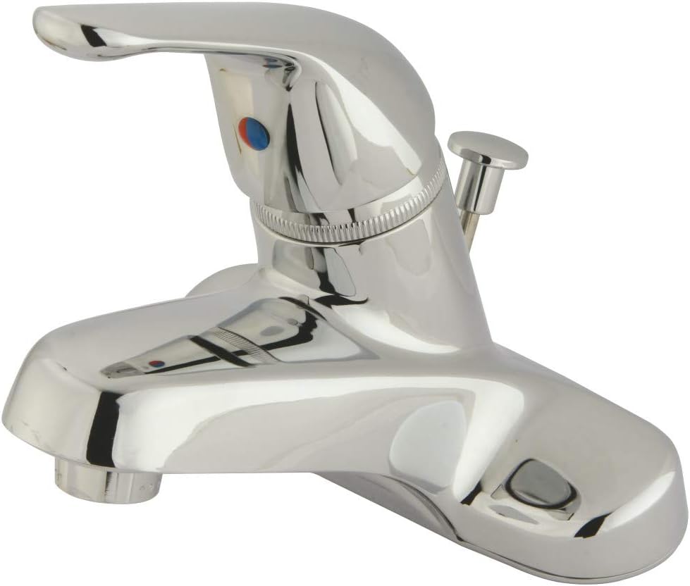 Kingston Brass FB541 4 in. Centerset Bathroom Faucet, Polished Chrome