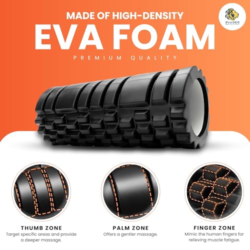 Image of PRO365 Abdominal Exercise Roller Wheel 35 CM | Core Strength Trainer for Abs, Back & Core Workout | Stability Training Equipment for Home Gym, Fitness & Workout | 1 Year Warranty