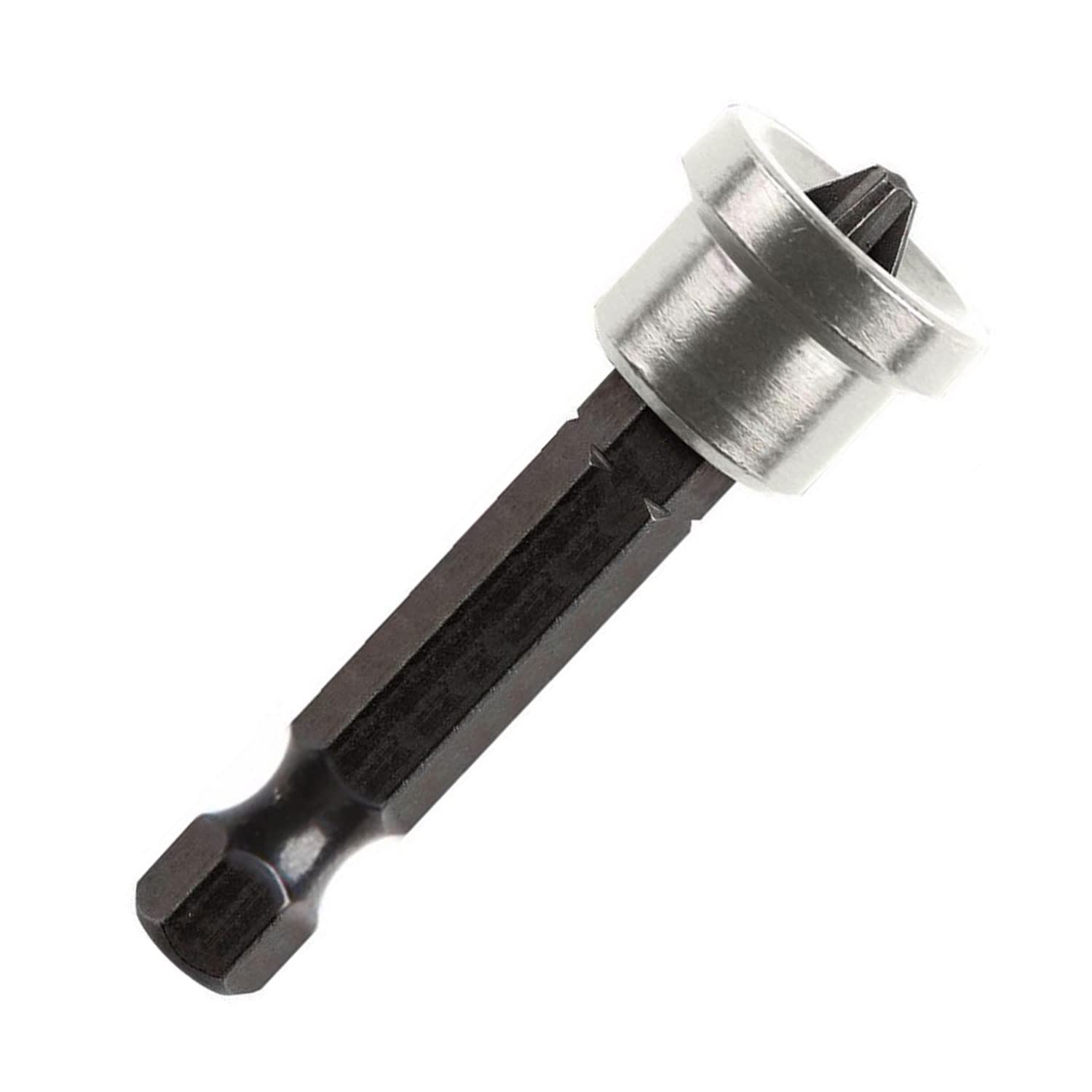 Badem10 5 ADET Şapkalı Alçıpan Vidalama Bits Ucu 50 mm Yıldız PH2 S2 Çeliği Uç