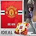Manchester United F.C. Fleece Bed Blanket Soft Sofa Throw for Bedroom Travel Home Decor 49“ x 59” Gifts for Men