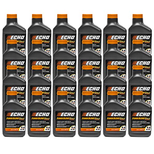 Echo 24PK Oil 6.4 oz Bottles 2 Cycle Mix for 2.5 Gallon - Power Blend 6450025
