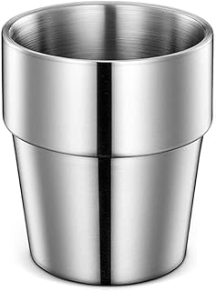 304 Kubek Ze Stali Nierdzewnej Kubek Na Wodę Izolacja I Zapobieganie Poparzeniom Domowy Dla Dzieci Kufel Do Piwa Filiżanka Do Kawy Kubek Zapobiegający Upadkowi (Color : B, Size : 300ml)