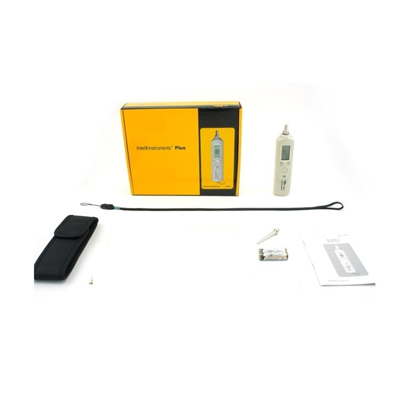 Vibromètre, Vibromètre numérique portable AR63C, analyseur de vibrations à batterie, sortie CA