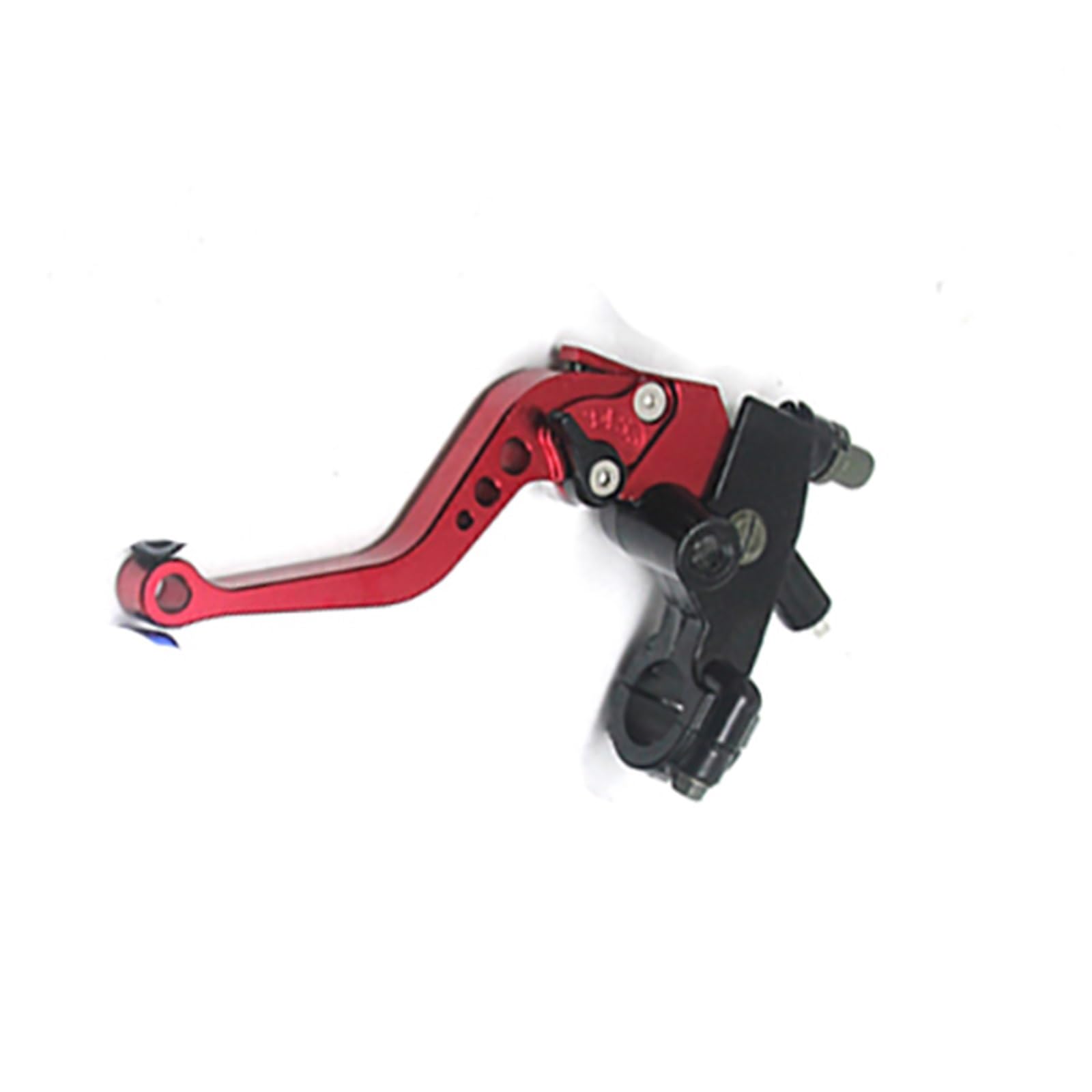 TINGYUS Motorbike Brake Lever 7/8" 22mm Motorcycle Brake Universal CNC Clutch Levers Master Cylinder Reservoir Set(Red Left)