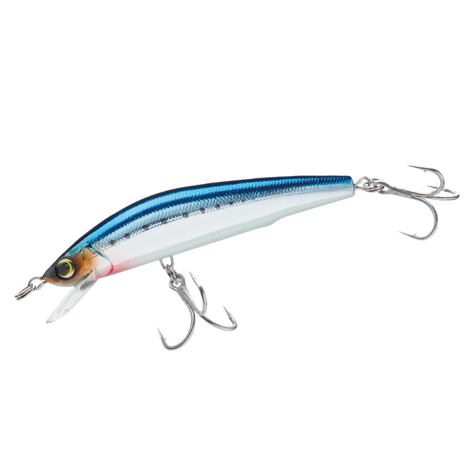 Yo-Zuri Mag Minnow Floating Diver Lure, Chrome Sardine, 5-Inch