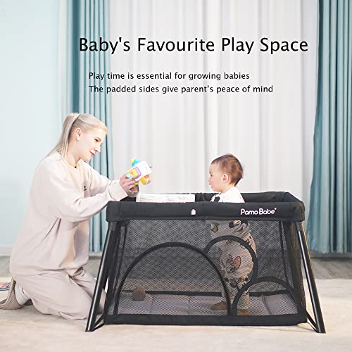 Pamo Babe Mini Crib, Travel Crib For Baby Lightweight Baby Playpen thumb #4
