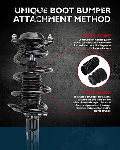 172518 2Pcs Front Strut Spring Assemblies Shock Absorber For Acadia 2007 2008 2009 2010 2011 2012,Traverse 2009 2010 2011 2012,Enclave 2008 2009 2010 2011 2012,Outlook 2007-2010 #TOP2