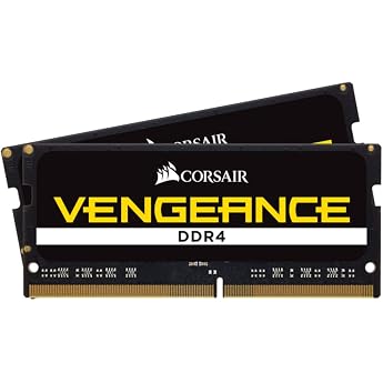 Corsair Vengeance SODIMM 32GB (2x16GB) DDR4 up to 3200MHz C22 Memory for Laptop/Notebooks - Black